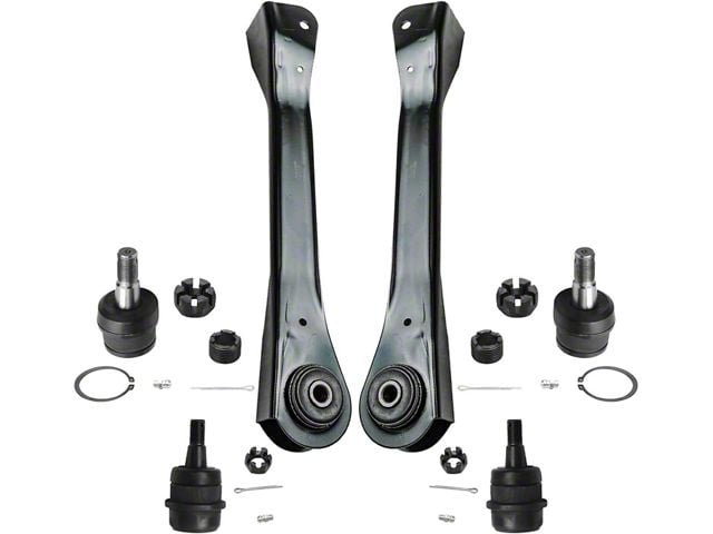 Front Upper Control Arms with Ball Joints (97-06 Jeep Wrangler TJ)