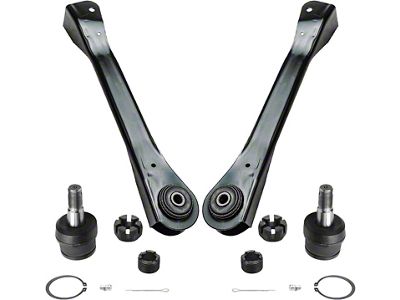 Front Upper Control Arms with Ball Joints (97-06 Jeep Wrangler TJ)