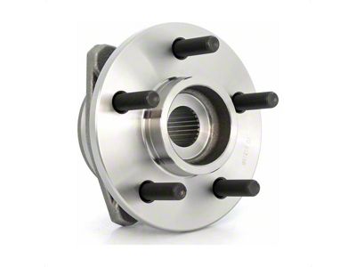 Front Wheel Bearing Hub Assembly (1999 Jeep Wrangler TJ w/ 3-Inch Cast Rotors; 00-06 Jeep Wrangler TJ)