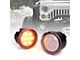G2 Amber LED Turn Signal Lights; Clear (07-18 Jeep Wrangler JK)