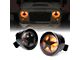 G2 Amber LED Turn Signal Lights; Smoked with Star (07-18 Jeep Wrangler JK)