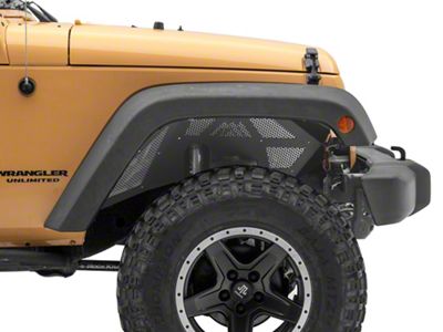 Gen2 Front Aluminum Inner Fender Liners (07-18 Jeep Wrangler JK)