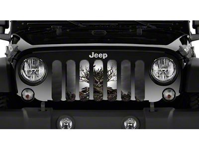 Grille Insert; All Hallows Eve (18-24 Jeep Wrangler JL w/o TrailCam)