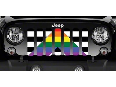 Grille Insert; Ally Flag (76-86 Jeep CJ5 & CJ7)