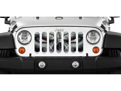 Grille Insert; Always Watching (76-86 Jeep CJ5 & CJ7)