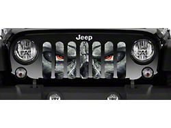 Grille Insert; Always Watching Red Eyes (87-95 Jeep Wrangler YJ)