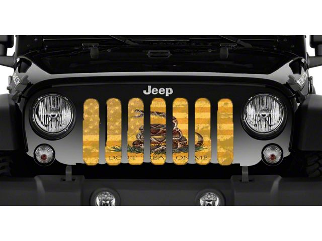 Grille Insert; American Gadsden (76-86 Jeep CJ5 & CJ7)