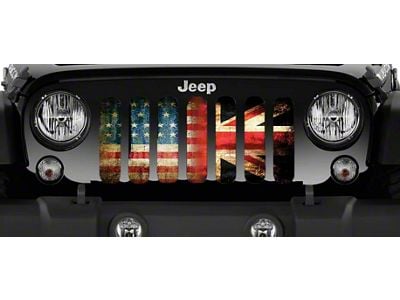 Grille Insert; American Majesty (18-24 Jeep Wrangler JL w/o TrailCam)