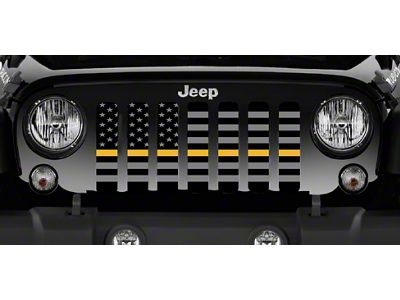 Grille Insert; American Tactical Gold Line (97-06 Jeep Wrangler TJ)