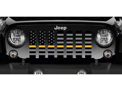 Grille Insert; American Tactical Gold Line (87-95 Jeep Wrangler YJ)