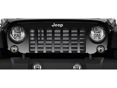 Grille Insert; Ammo Flag Tactical (76-86 Jeep CJ5 & CJ7)