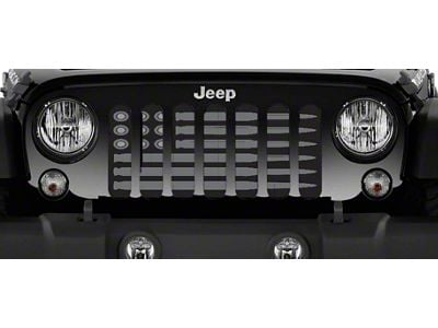 Grille Insert; Ammo Flag Tactical (18-24 Jeep Wrangler JL w/o TrailCam)