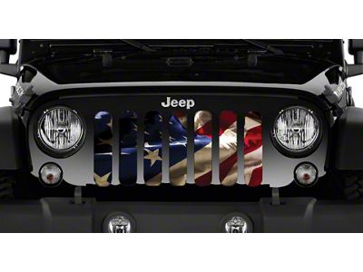 Grille Insert; Battle Ready (76-86 Jeep CJ5 & CJ7)