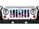 Grille Insert; Beach Palm Tree (76-86 Jeep CJ5 & CJ7)