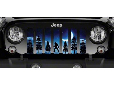 Grille Insert; BigFoot Dreamland Moon (76-86 Jeep CJ5 & CJ7)