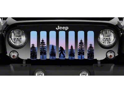 Grille Insert; Bigfoot Purple Mountain (97-06 Jeep Wrangler TJ)