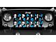 Grille Insert; Blue Skulls (76-86 Jeep CJ5 & CJ7)