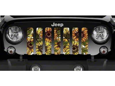Grille Insert; Bold Sunflower (76-86 Jeep CJ5 & CJ7)