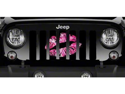 Grille Insert; Camo Kiss (76-86 Jeep CJ5 & CJ7)