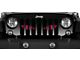 Grille Insert; Chaos Pink Eyes (76-86 Jeep CJ5 & CJ7)