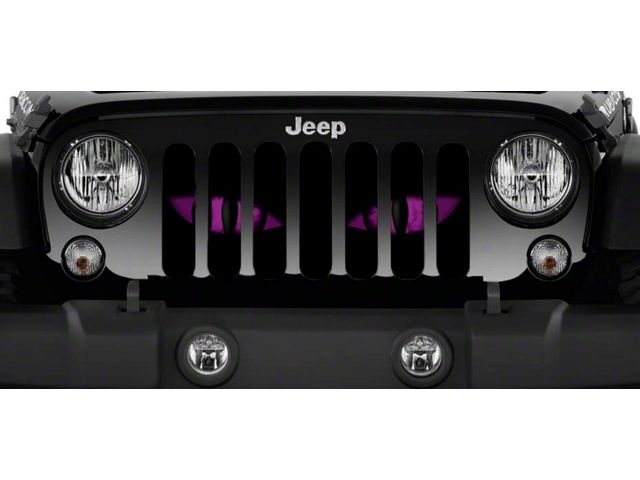 Grille Insert; Chaos Purple Eyes (07-18 Jeep Wrangler JK)