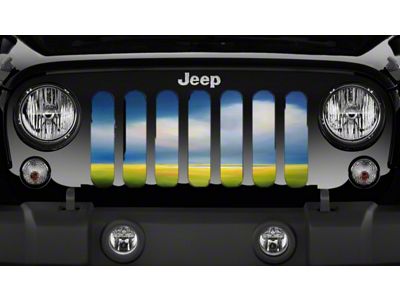 Grille Insert; Clover Field (76-86 Jeep CJ5 & CJ7)