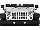 Grille Insert; Colorado Tactical Back the Blue (18-24 Jeep Wrangler JL w/o TrailCam)