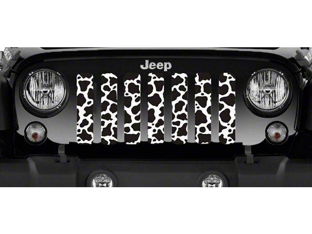 Grille Insert; Cow Hide (97-06 Jeep Wrangler TJ)