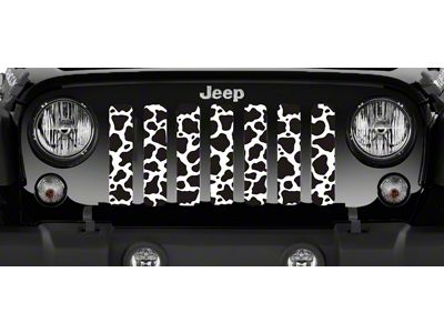 Grille Insert; Cow Hide (87-95 Jeep Wrangler YJ)