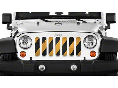 Grille Insert; Cross Walk (76-86 Jeep CJ5 & CJ7)