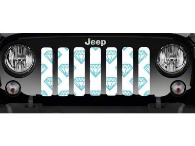 Grille Insert; Diamonds (76-86 Jeep CJ5 & CJ7)