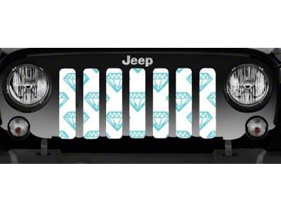 Grille Insert; Diamonds (97-06 Jeep Wrangler TJ)