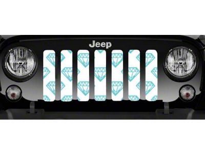 Grille Insert; Diamonds (87-95 Jeep Wrangler YJ)