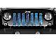 Grille Insert; Dirty Girl Blue Undertow Woodland Camo (87-95 Jeep Wrangler YJ)