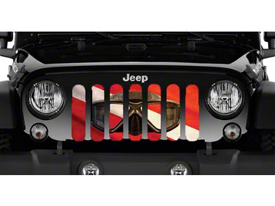 Grille Insert; Diver Down Scuba Mask (76-86 Jeep CJ5 & CJ7)