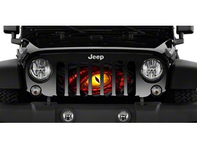 Grille Insert; Dragon Eye (76-86 Jeep CJ5 & CJ7)