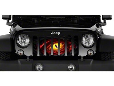 Grille Insert; Dragon Eye (97-06 Jeep Wrangler TJ)