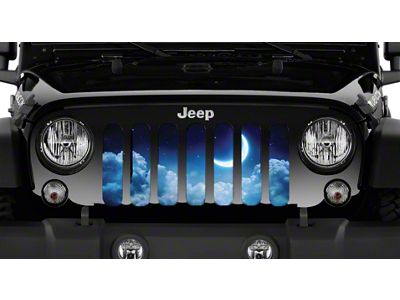 Grille Insert; Dreamland Moon (76-86 Jeep CJ5 & CJ7)