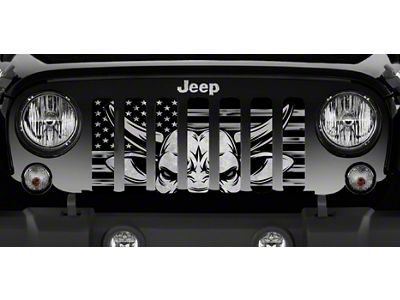 Grille Insert; Eight Seconds (97-06 Jeep Wrangler TJ)