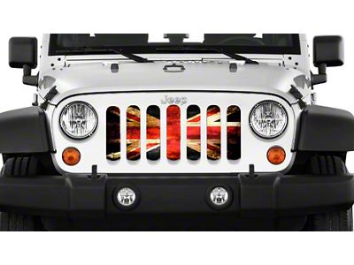 Grille Insert; English Rock (76-86 Jeep CJ5 & CJ7)