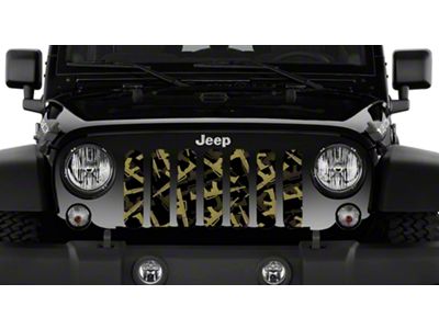 Grille Insert; Field Of Dreams AR (76-86 Jeep CJ5 & CJ7)