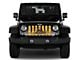 Grille Insert; Gadsden Flag with American Flag Overlay (18-24 Jeep Wrangler JL w/ TrailCam)