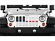 Grille Insert; Ghost Tactical Back the Blue and Fire Department (87-95 Jeep Wrangler YJ)