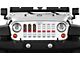 Grille Insert; Ghost Tactical Back the Fire Department (87-95 Jeep Wrangler YJ)