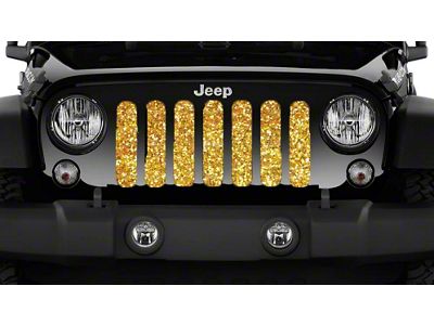 Grille Insert; Gold Flake (07-18 Jeep Wrangler JK)