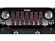 Grille Insert; Gray and Pink Leopard Print (76-86 Jeep CJ5 & CJ7)