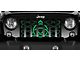 Grille Insert; Green Celtic Knot (76-86 Jeep CJ5 & CJ7)