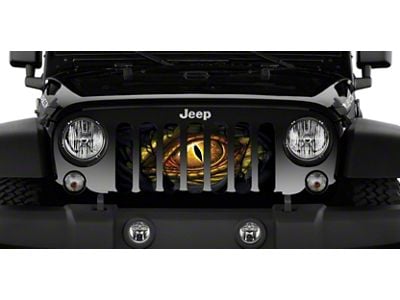 Grille Insert; Green Dragon (97-06 Jeep Wrangler TJ)