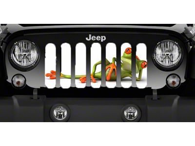 Grille Insert; Hey You (76-86 Jeep CJ5 & CJ7)