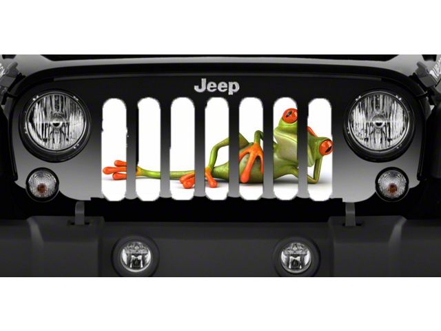 Grille Insert; Hey You (97-06 Jeep Wrangler TJ)